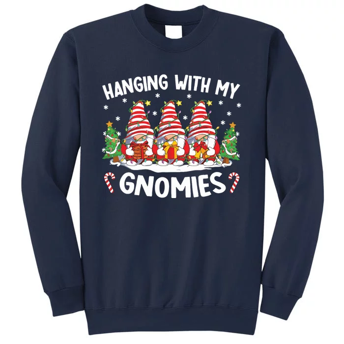 Hanging With My Gnomies Matching Family Christmas Pjs Gnome Sweatshirt