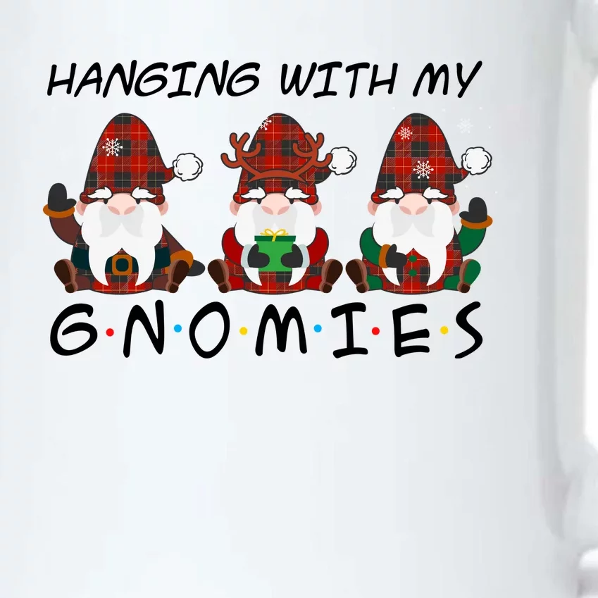 Hanging With My Gnomies Friends Christmas Holiday Black Color Changing Mug