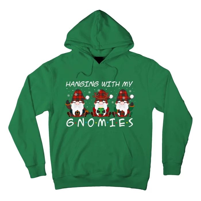 Hanging With My Gnomies Friends Christmas Holiday Hoodie