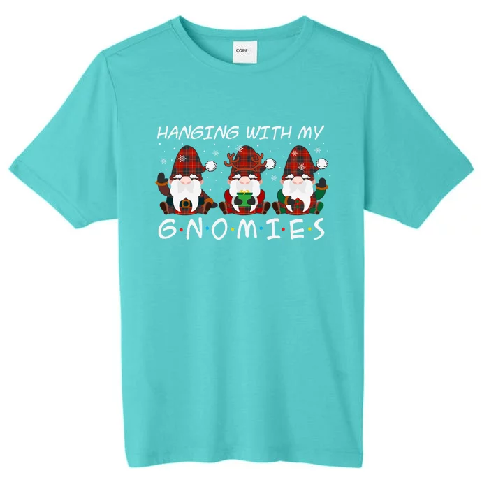 Hanging With My Gnomies Friends Christmas Holiday ChromaSoft Performance T-Shirt