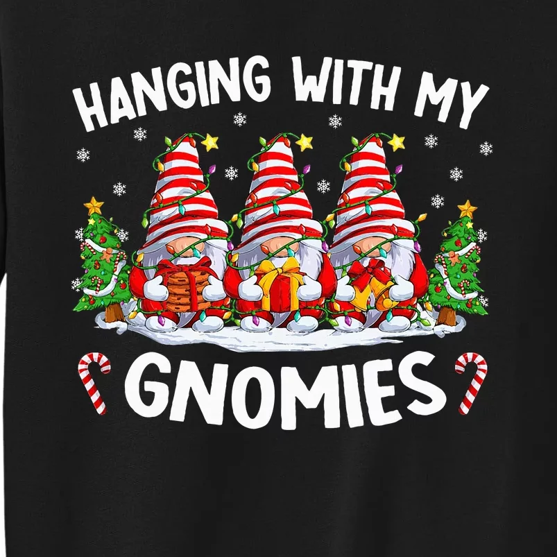 Hanging With My Gnomies Matching Family Christmas Pjs Gnome Sweatshirt