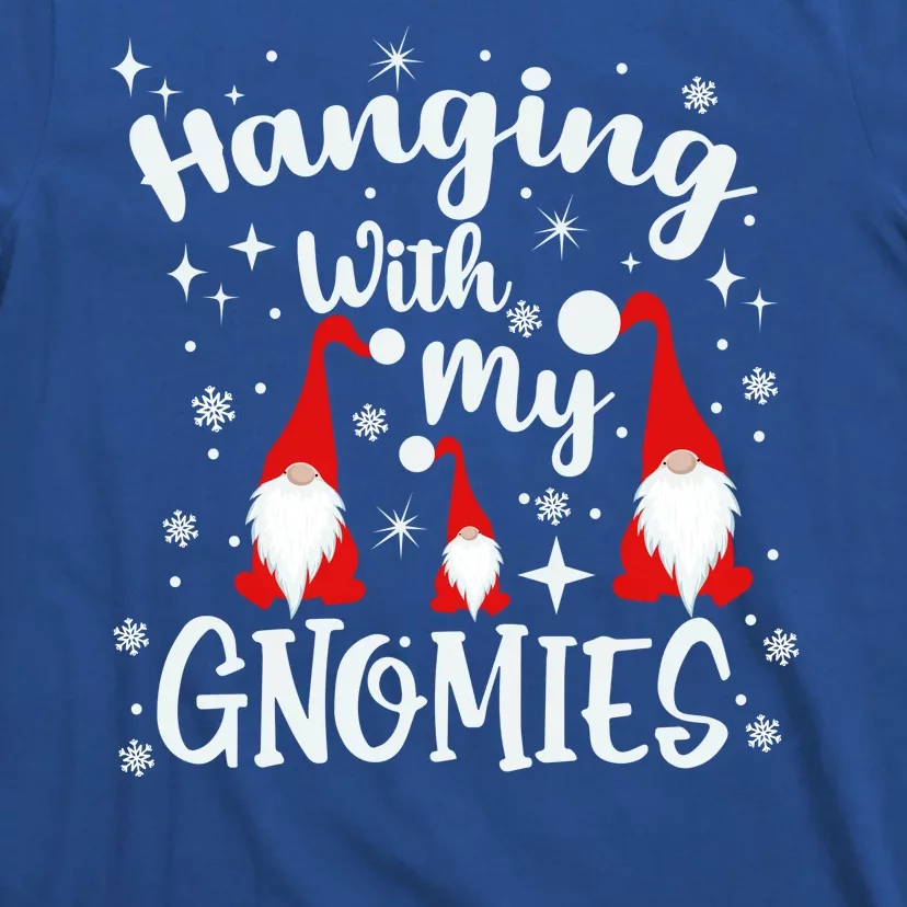 Hanging With My Gnomies Christmas Winter T-Shirt