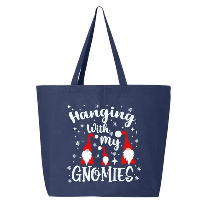 Hanging With My Gnomies Christmas Winter 25L Jumbo Tote