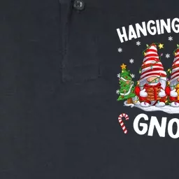 Hanging With My Gnomies Matching Family Christmas Pjs Gnome Softstyle Adult Sport Polo