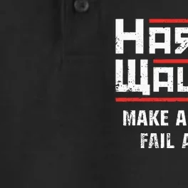 Harris Walz Make America Fail Again Anti Kamala Socialist Dry Zone Grid Performance Polo