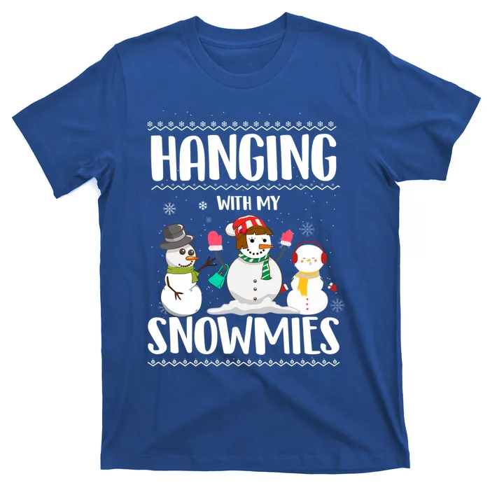 Hanging With My Snowmies Gift T-Shirt