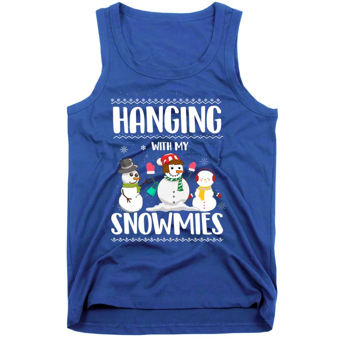 Hanging With My Snowmies Gift Tank Top