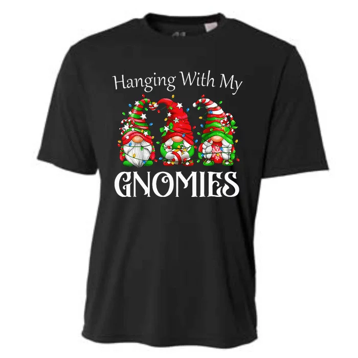 Hanging With My Gnomies Family Pajamas Cooling Performance Crew T-Shirt