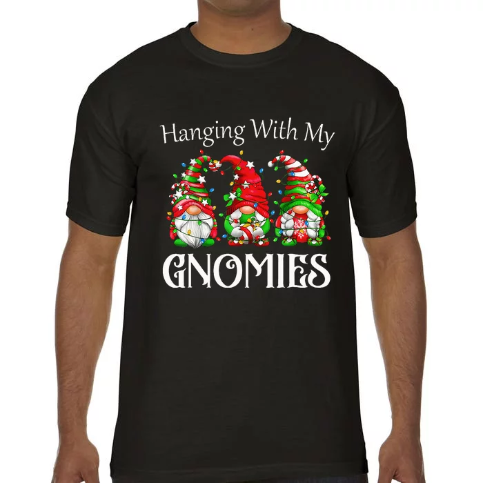 Hanging With My Gnomies Family Pajamas Comfort Colors T-Shirt