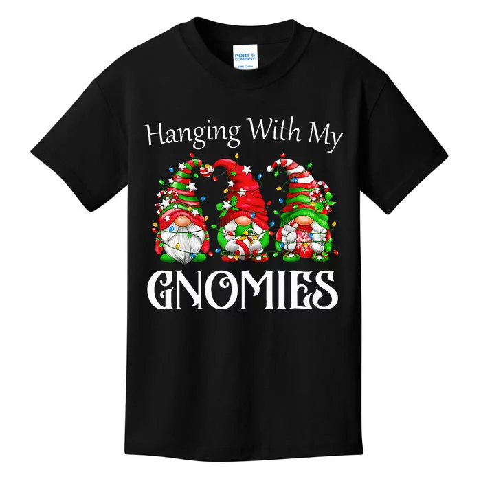 Hanging With My Gnomies Family Pajamas Kids T-Shirt