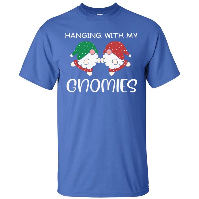 Hanging With My Gnomies Gnomes Christmas Family Pajamas Tall T-Shirt