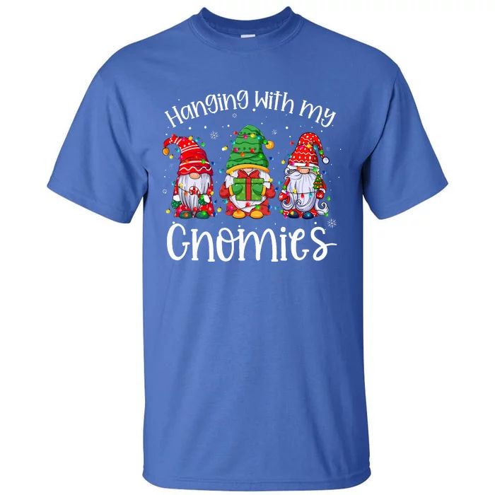 Hanging With My Gnomies Matching Family Christmas Pjs Gnome Tall T-Shirt