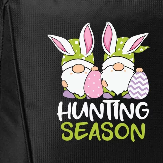 Hunting Season Easter gnome Couple Easter Day City Backpack