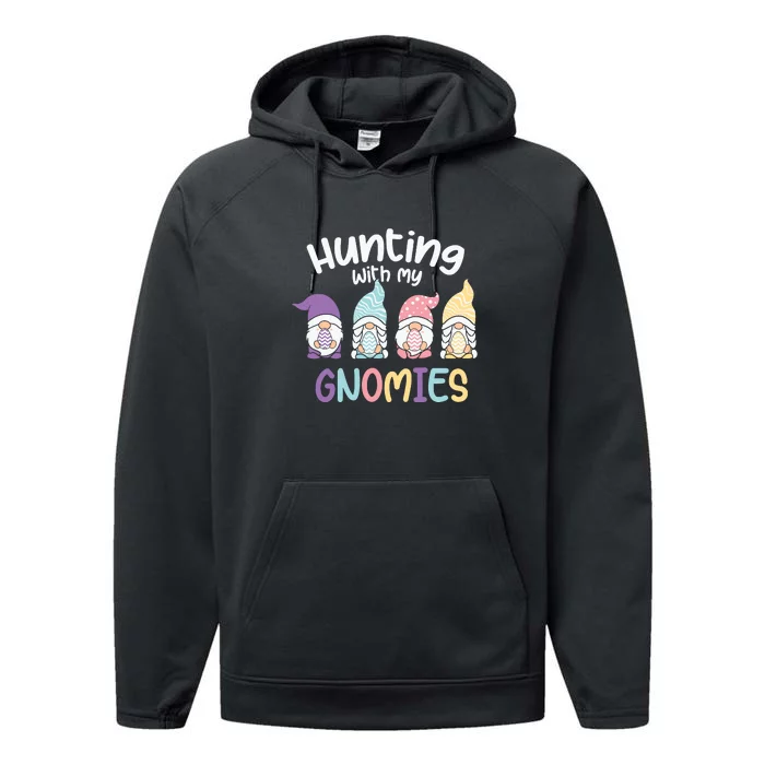 Hunting With My Gnomies Easter Easter Day Performance Fleece Hoodie