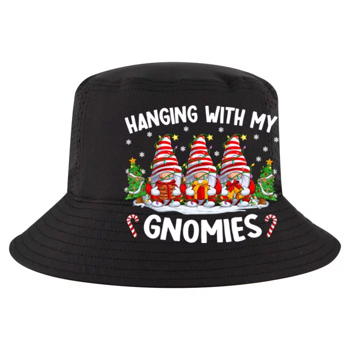 Hanging With My Gnomies Matching Family Christmas Pjs Gnome Cool Comfort Performance Bucket Hat