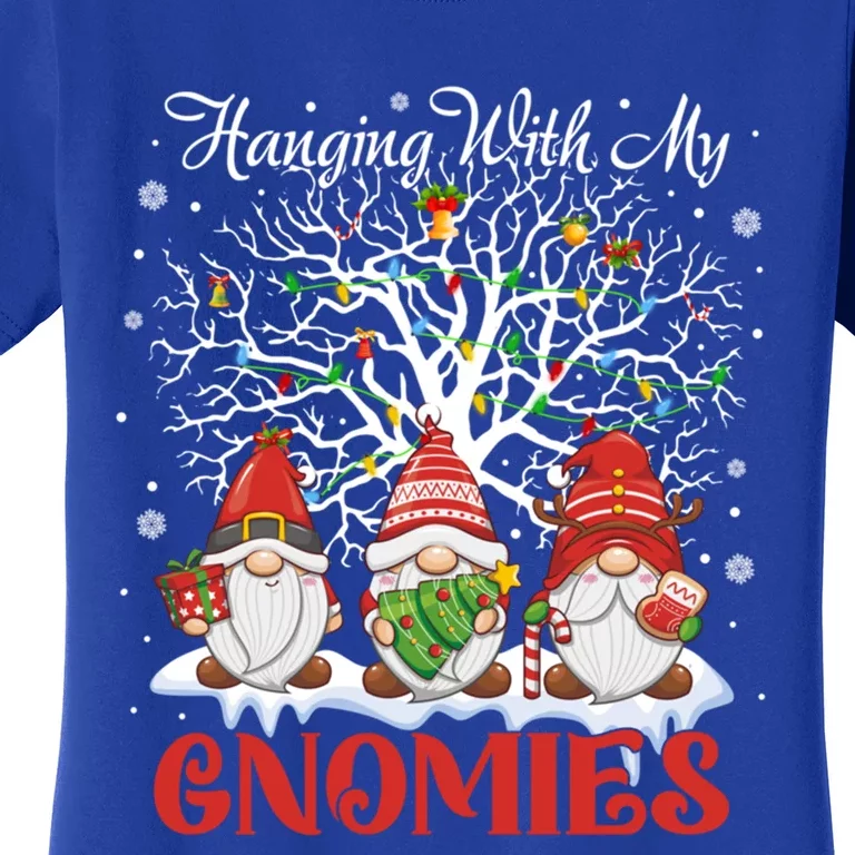 Hanging With My Gnomies Christmas Costume Gift Women's T-Shirt