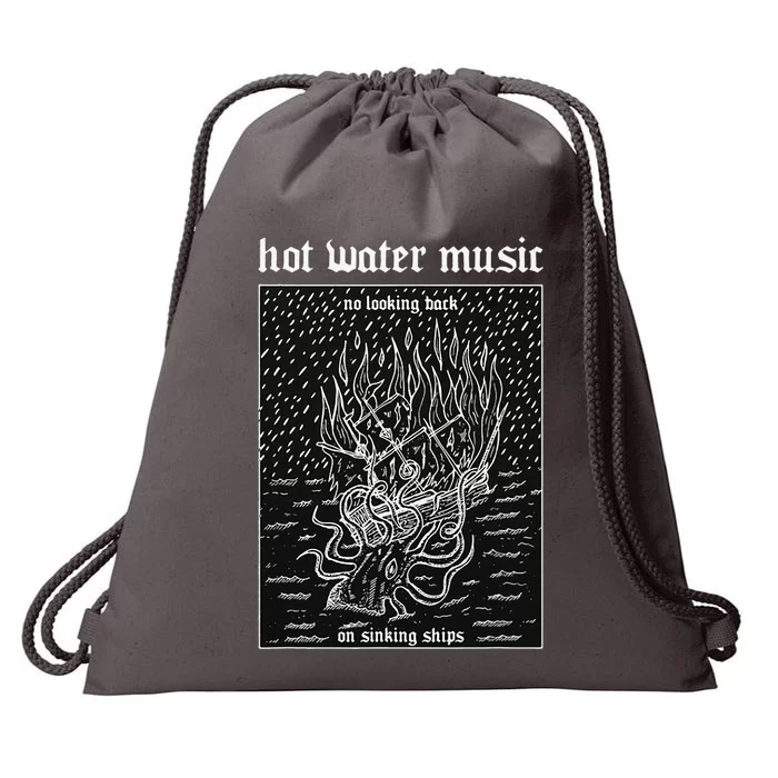 Hot Water Music Drawstring Bag