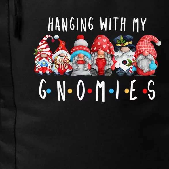 Hanging with My Gnomies Funny Gnome Family Christmas Daily Commute Backpack