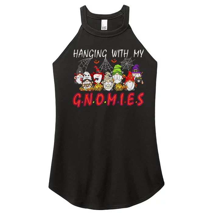 Hanging With My Gnomies Christmas Costume Halloween Gnomes Women’s Perfect Tri Rocker Tank