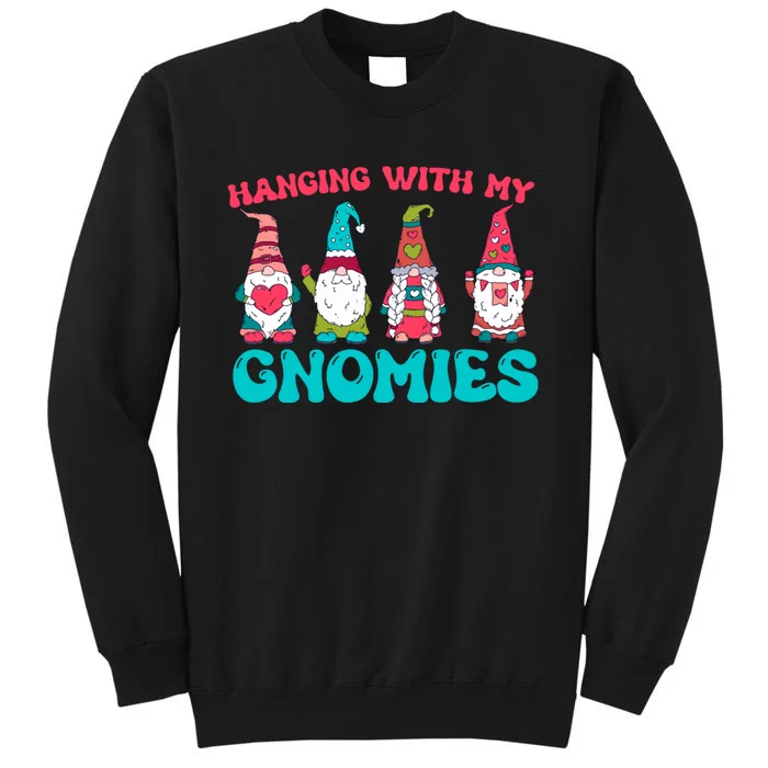 Hanging With My Gnomies Matching Family Christmas Pjs Gnome Sweatshirt