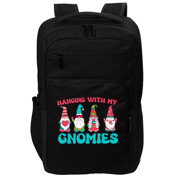 Hanging With My Gnomies Matching Family Christmas Pjs Gnome Impact Tech Backpack