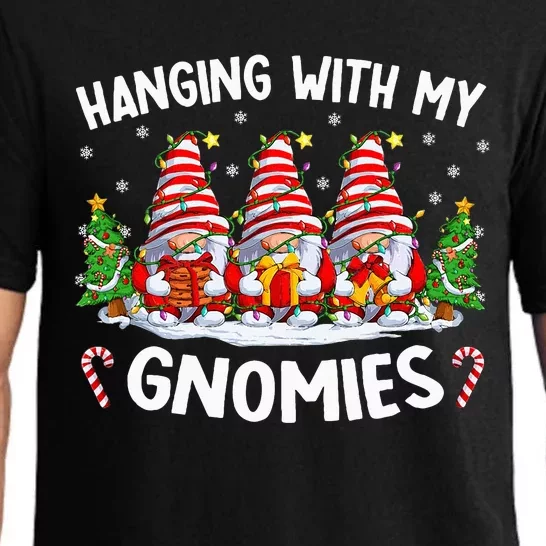 Hanging With My Gnomies Matching Family Christmas Pjs Gnome Pajama Set