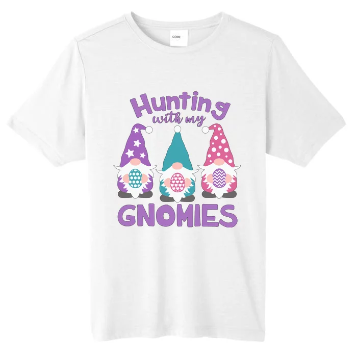 Hunting With My Gnomies Funny Easter ChromaSoft Performance T-Shirt