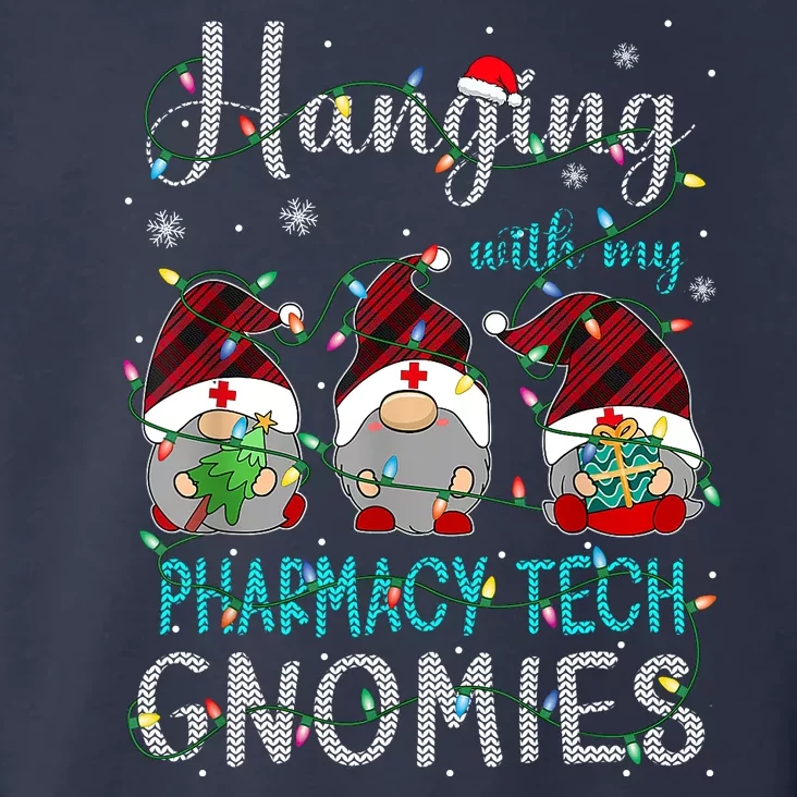 Hanging With My Pharmacy Tech Gnomies Xmas Toddler Hoodie