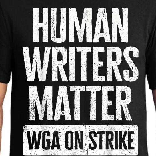 WGA Human Writers Matter Writers Guild Of America On Strike Pajama Set