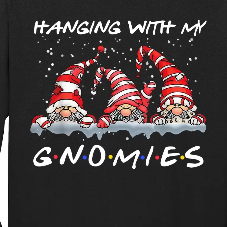 Hanging With My Gnomies Friends Christmas Long Sleeve Shirt