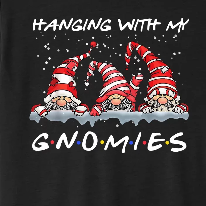 Hanging With My Gnomies Friends Christmas ChromaSoft Performance T-Shirt