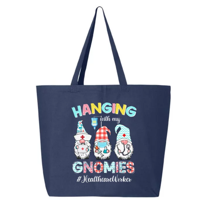 Hanging With My Healthcare Worker Gnomies Nursing Nurses Day 25L Jumbo Tote