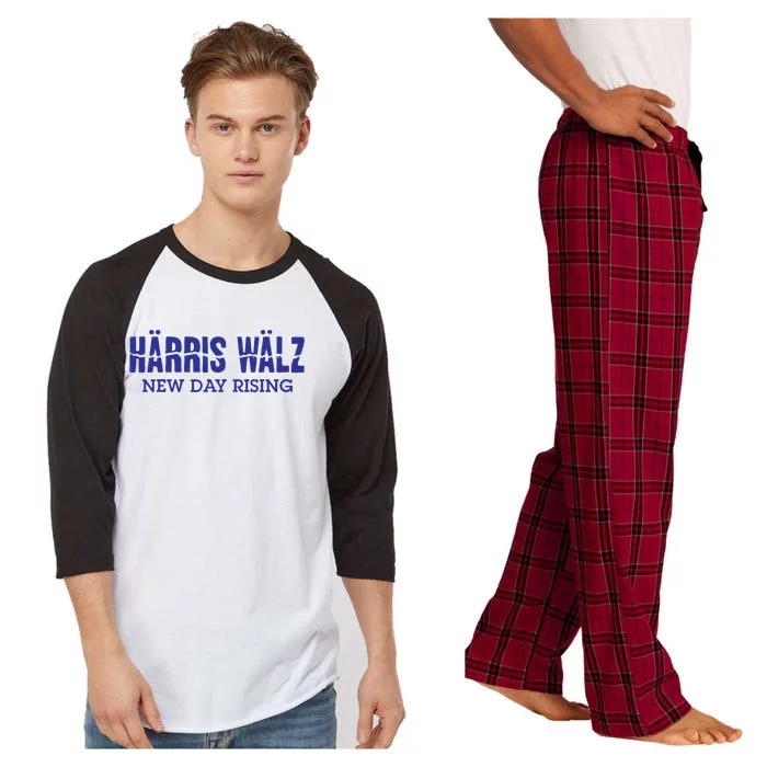 Harris Walz New Day Rising Raglan Sleeve Pajama Set