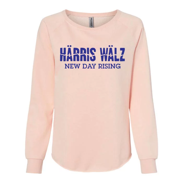 Harris Walz New Day Rising Womens California Wash Sweatshirt