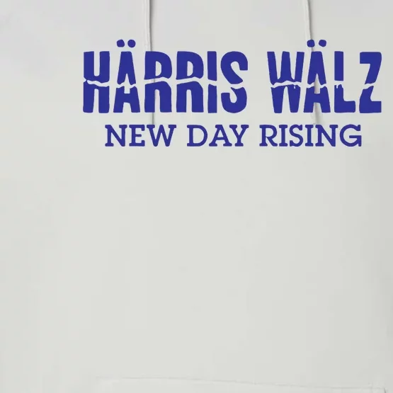 Harris Walz New Day Rising Performance Fleece Hoodie