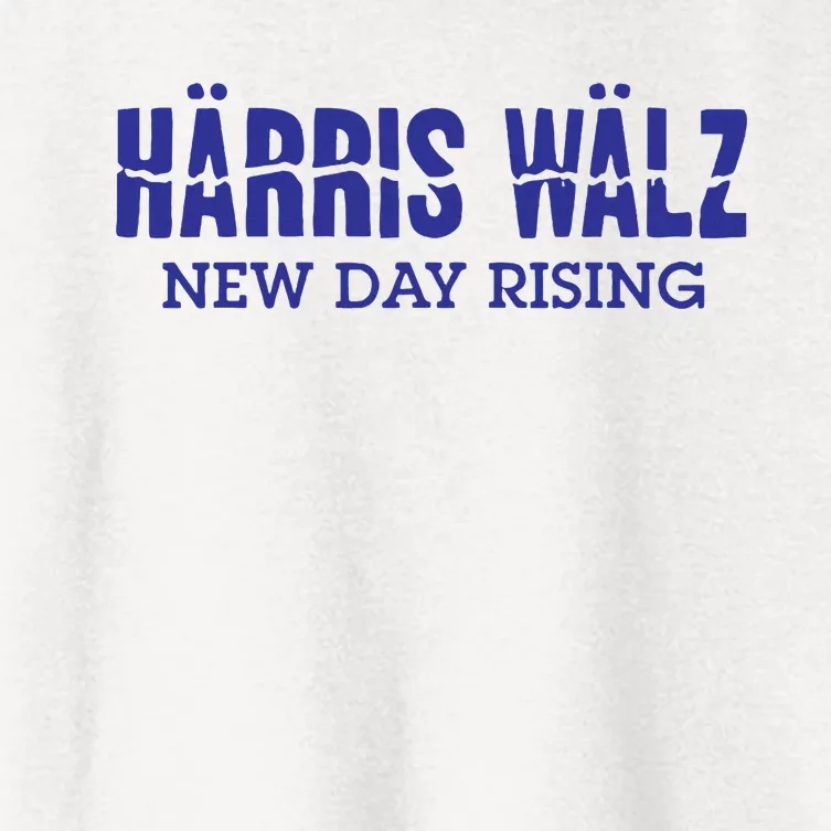 Harris Walz New Day Rising Women's Crop Top Tee