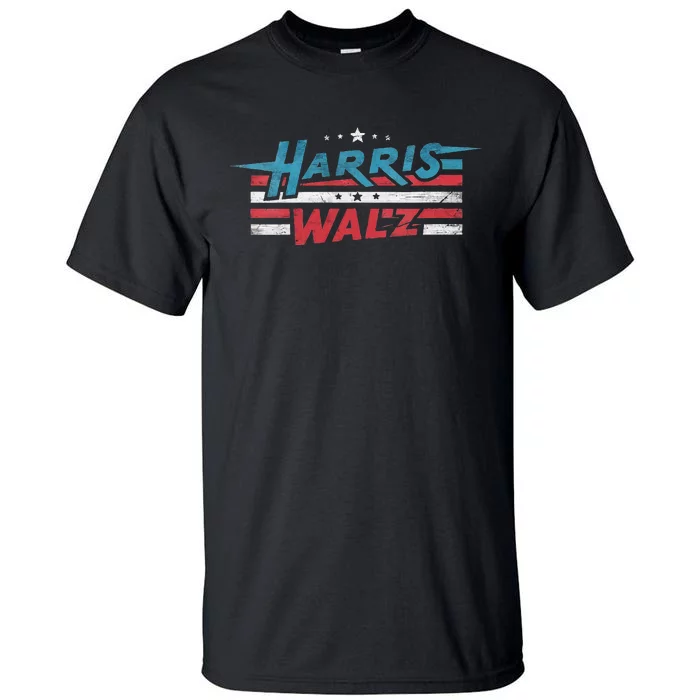 Harris Walz New President Kamala Tall T-Shirt