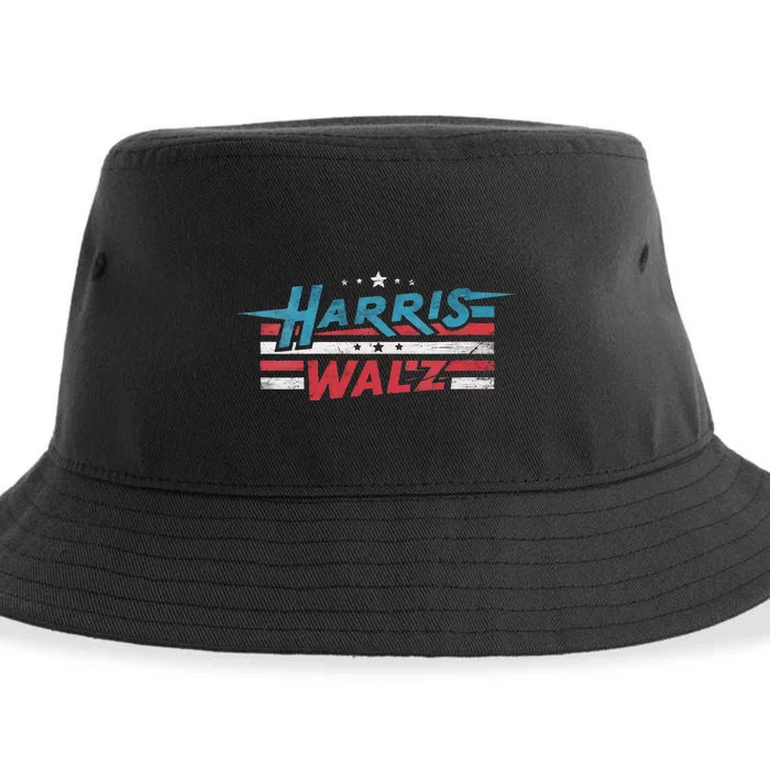 Harris Walz New President Kamala Sustainable Bucket Hat