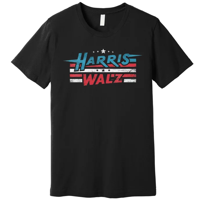 Harris Walz New President Kamala Premium T-Shirt