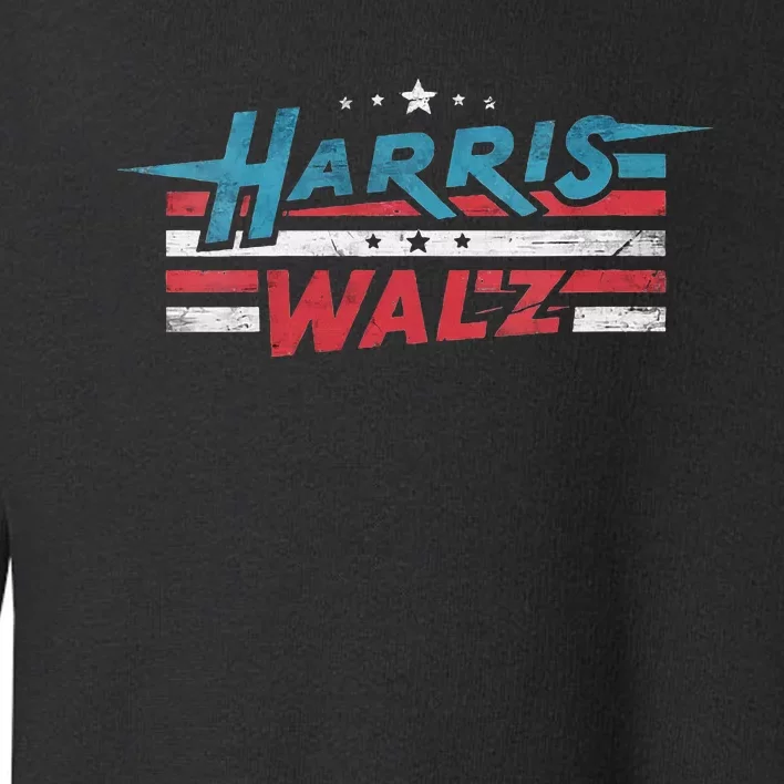 Harris Walz New President Kamala Toddler Sweatshirt