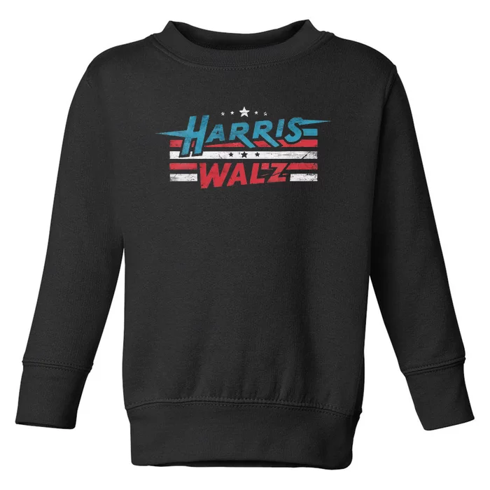 Harris Walz New President Kamala Toddler Sweatshirt