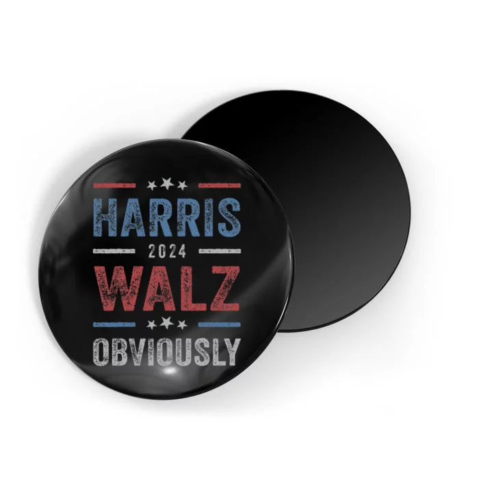 Harris Walz Obviously 2024 Harris Tim Walz Waltz 2024 Magnet