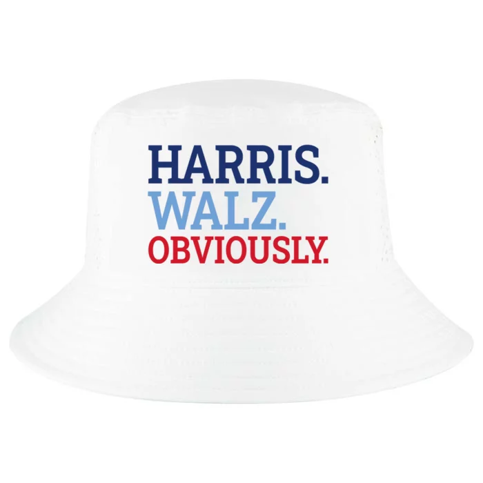 Harris Walz Obviously 2024 Cool Comfort Performance Bucket Hat