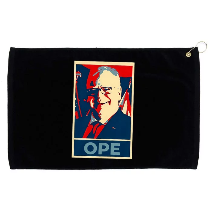 Harris Walz Ope Hope Grommeted Golf Towel