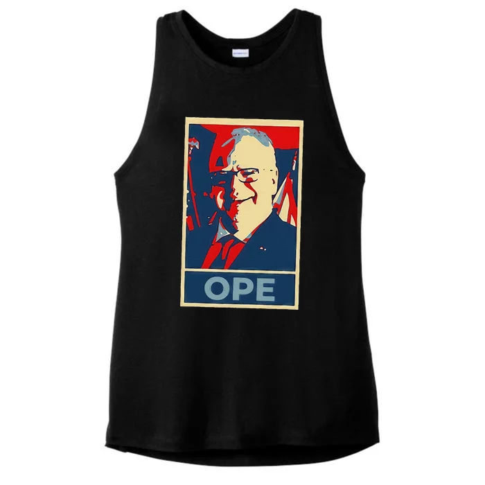 Harris Walz Ope Hope Ladies Tri-Blend Wicking Tank