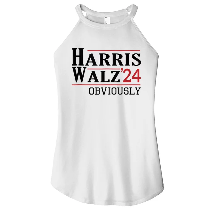 Harris Walz Obviously 2024 Harris Tim Walz Waltz 2024 Women’s Perfect Tri Rocker Tank