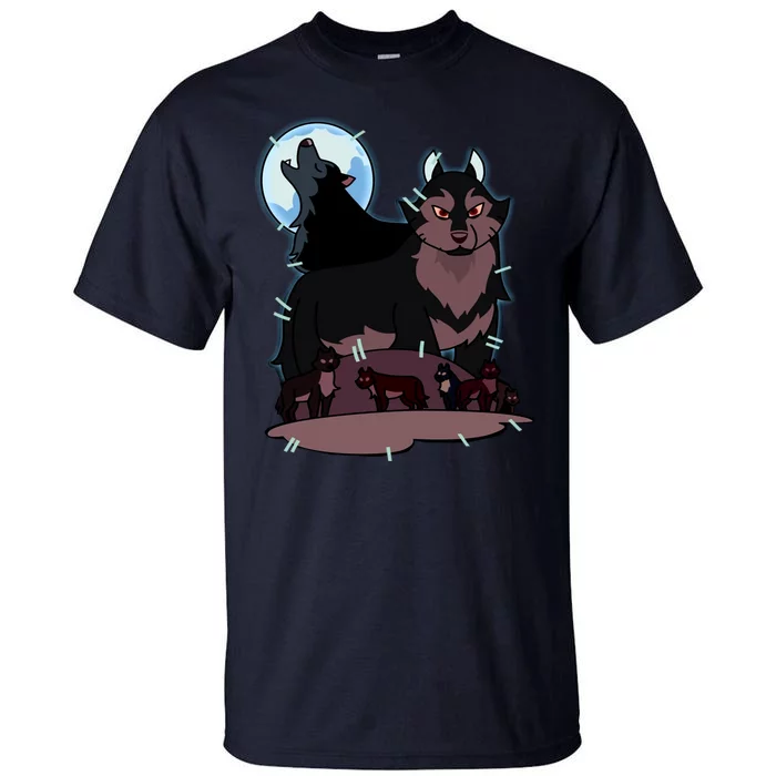 Hunter's Wolf Owl House Bad Girl Cartoon Movie Tall T-Shirt