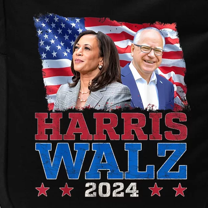 Harris Walz President Election 2024 Kamala Harris Tim Walz Impact Tech Backpack