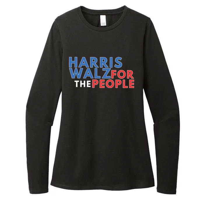 Harris Walz President Kamala Harris 2024 Womens CVC Long Sleeve Shirt