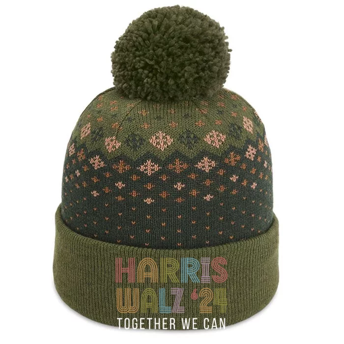 Harris Walz Pride 2024 Harris Waltz Madam President Election The Baniff Cuffed Pom Beanie